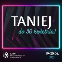 Niższa opłata startowa do końca kwietnia!