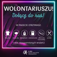 Wolontariuszu! Dołącz do nas!