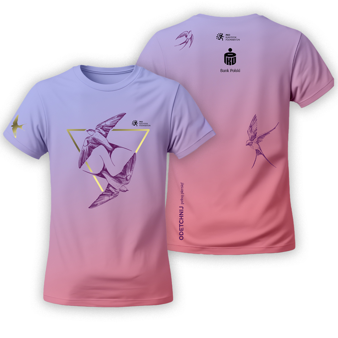 Koszulka techniczna PKO Białystok Półmaraton