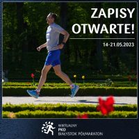 Zapisy na Wirtualny PKO Białystok Półmaraton OTWARTE!