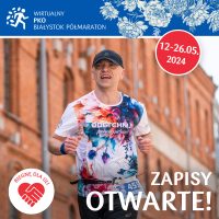 Zapisy na Wirtualny PKO Białystok Półmaraton zostały otwarte!