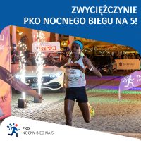 Zwyciężczynie PKO Nocnego Biegu na 5!