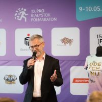 Konferencja prasowa przed 13. PKO Białystok Półmaratonem.